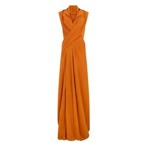 Alberta Ferretti Orange Gowns