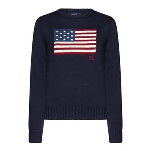 Polo Ralph Lauren Blue Round-Neck Knitwear