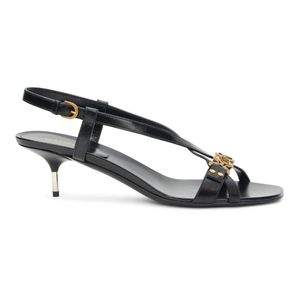 Versace Metallic High Heel Sandals