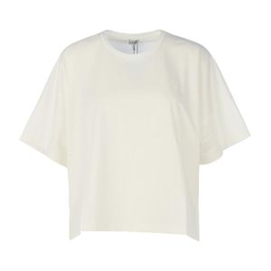 Loewe Short Oversize Anagram T-shirt in het Wit