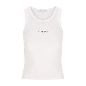 Givenchy White Sleeveless Tops