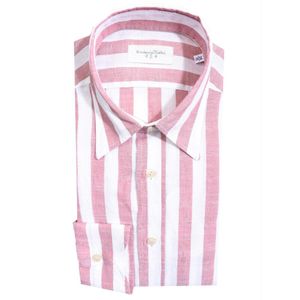 Tintoria Mattei 954 Overhemd in het Roze voor heren