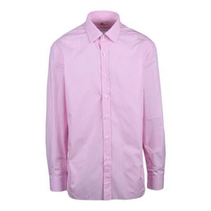 Luigi Borrelli Napoli Purple Formal Shirts for men
