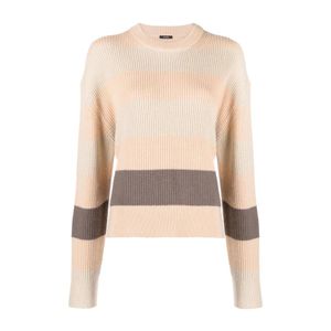 Joseph Natural Round-Neck Knitwear