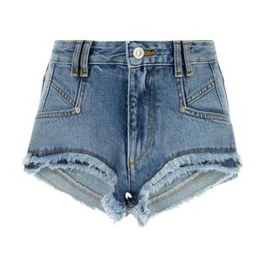 Isabel Marant Blue Denim Shorts