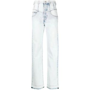 Isabel Marant Blue Wide Jeans