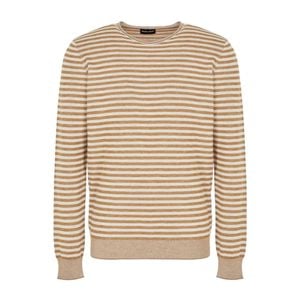 Giorgio Armani Natural Round-Neck Knitwear for men