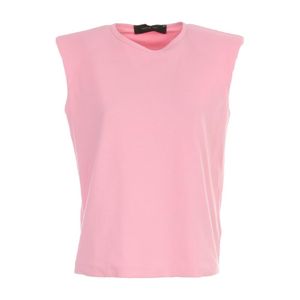 FEDERICA TOSI Sleeveless T-shirt in het Roze
