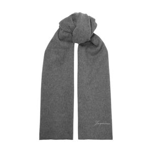 Jacquemus Grey Winter Scarves