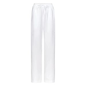 Loulou de Saison White Straight Trousers