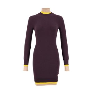 Fendi Purple Knitted Dresses