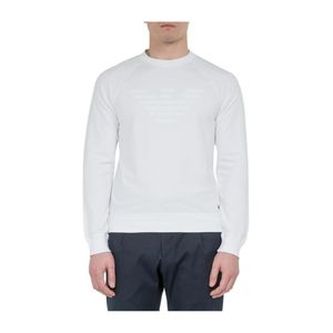 Emporio Armani Sweatshirt in het Wit voor heren