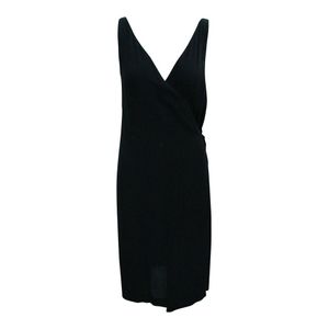 Hermès Long V-neckline Dress in het Zwart