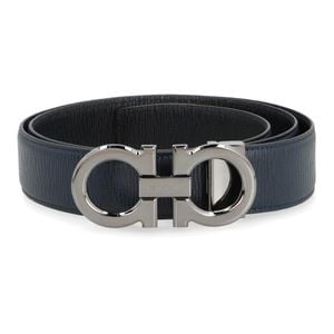 Ferragamo Black Belts for men