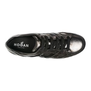 Leather trainers sneakers maxi Gris Hogan