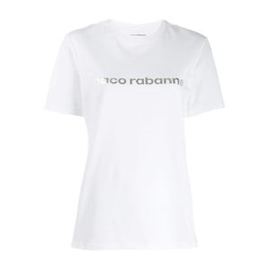 Paco Rabanne T-shirts - - Dames in het Wit