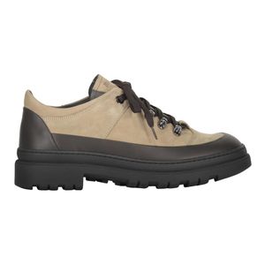 Moorer Brown Laced Shoes for men