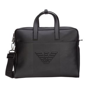 Versace Jeans Briefcase Attaché Case Laptop Pc Tas in het Zwart