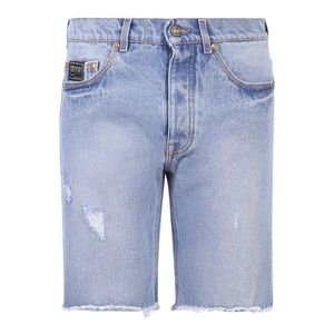 Versace Jeans Denim Shorts in het Blauw voor heren