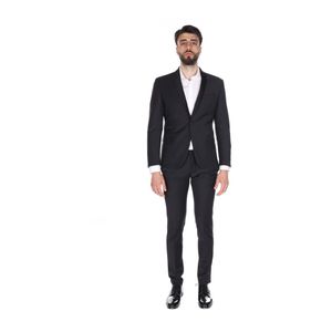 Alessandro Dell'acqua Suit in het Zwart voor heren