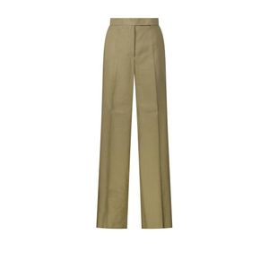 Max Mara Green Wide Trousers
