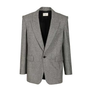 Saint Laurent Grey Blazers for men