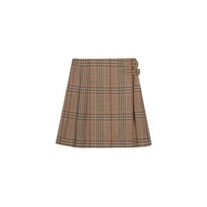 Burberry Brown Short Skirts