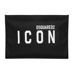 DSquared² Wees Icon Pouch in het Zwart voor heren