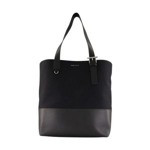 McQueen Black Shopping Bags for men