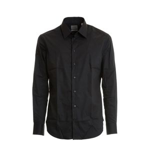 Armani Slim Fit Shirt in het Zwart voor heren