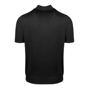 John Smedley Polo T-shirt in het Zwart voor heren