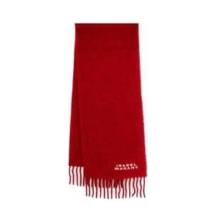 Isabel Marant Red Winter Scarves