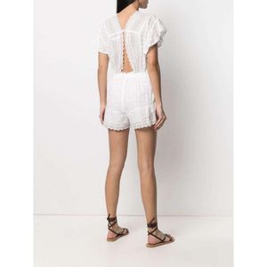 Étoile Isabel Marant Tadeo Overall in het Wit