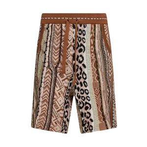 Laneus Brown Casual Shorts for men