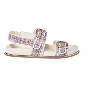 Baldinini Pink Flat Sandals