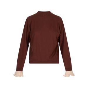 Fabiana Filippi Purple Round-Neck Knitwear