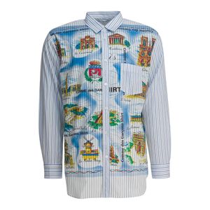 Comme des Garçons Blue Casual Shirts for men