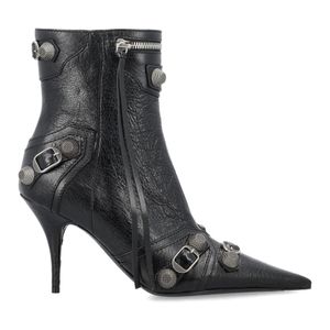 Balenciaga Black Heeled Boots