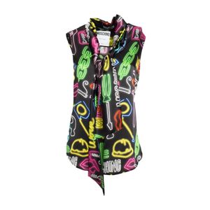 Moschino Green Sleeveless Tops