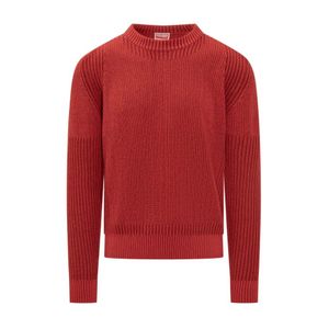 KENZO Red Round-Neck Knitwear for men