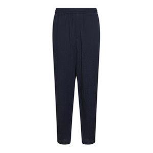 Giorgio Armani Blue Straight Trousers for men