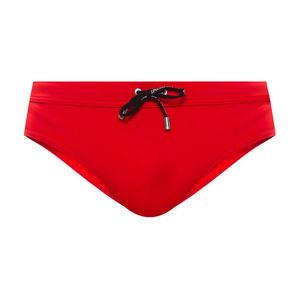 Balmain Branded Swim Briefs in het Rood voor heren