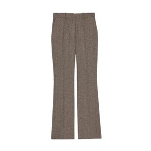 Ermanno Scervino Brown Wide Trousers