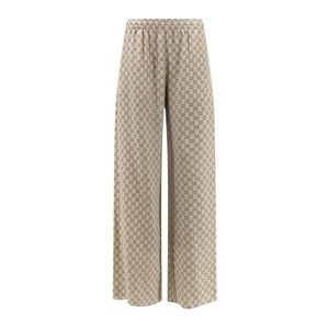 Gucci Natural Wide Trousers