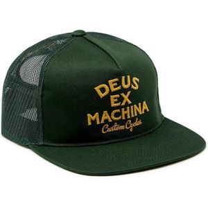 Deus Ex Machina Moreno Trucker Cap in het Groen voor heren