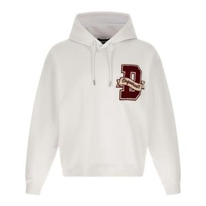 DSquared² White Hoodies for men