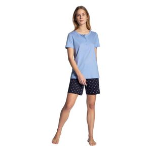Calida Nachtkleding ,Blauw ,Pyjama Voor Vrouwen Voor Comfortabele Nachten