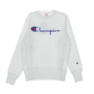 Champion Crewneck Crewneck Sweatshirt in het Wit voor heren