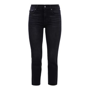 7 For All Mankind Cropped Jeans in het Zwart