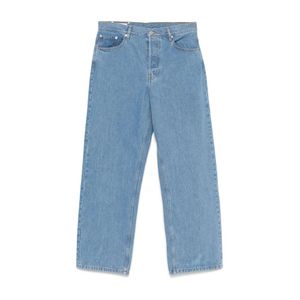Dries Van Noten Blue Straight Fit Jeans for men